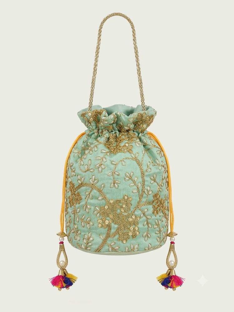 Embroidered Potli Bag