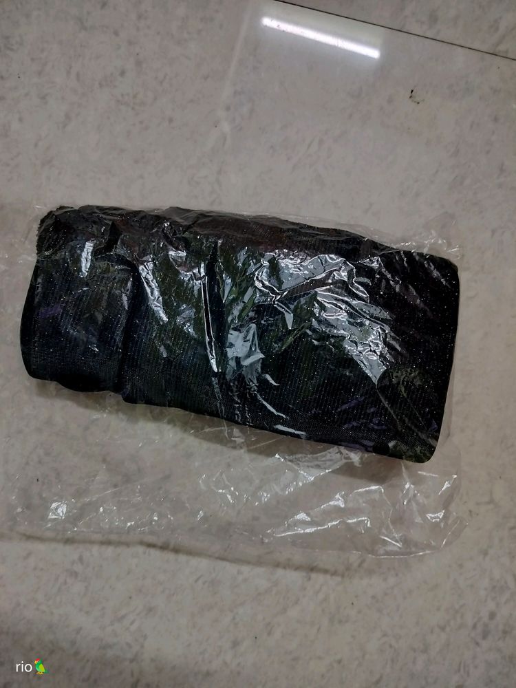 "Black Shimmer Stole"