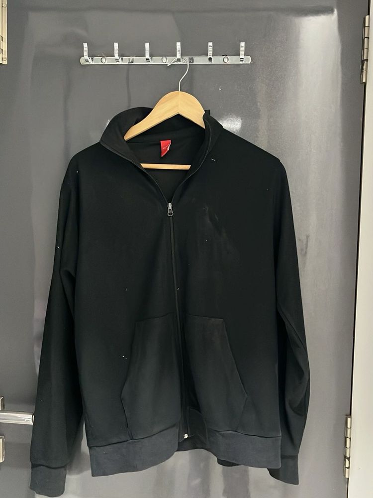 Men's Black Full Zip Jacket