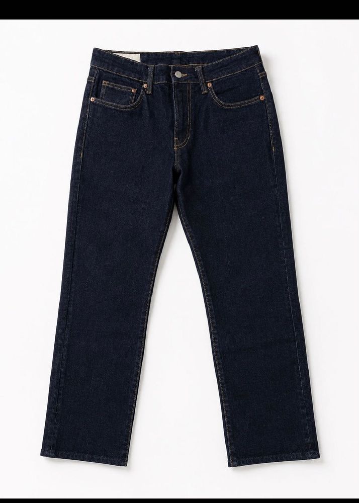 H&amp;M straight regular fit jeans for men