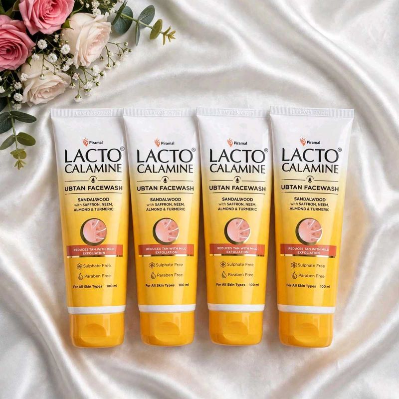 Lacto Calamine Ubtan Facewash (4 Pack)