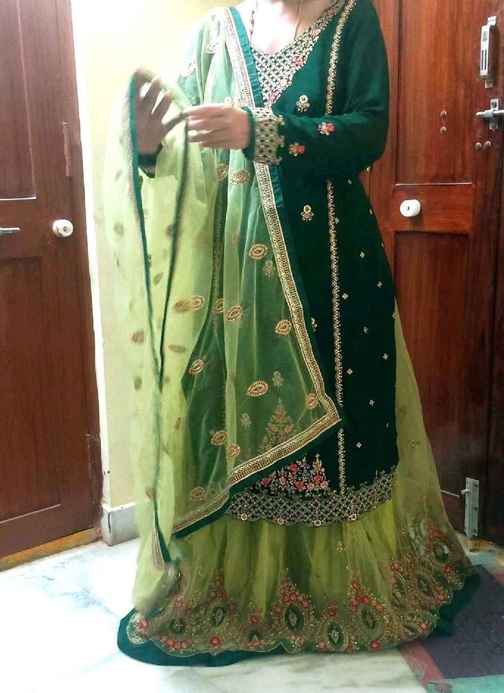 Elegant Embroidered Kurta Set with Dupatta
