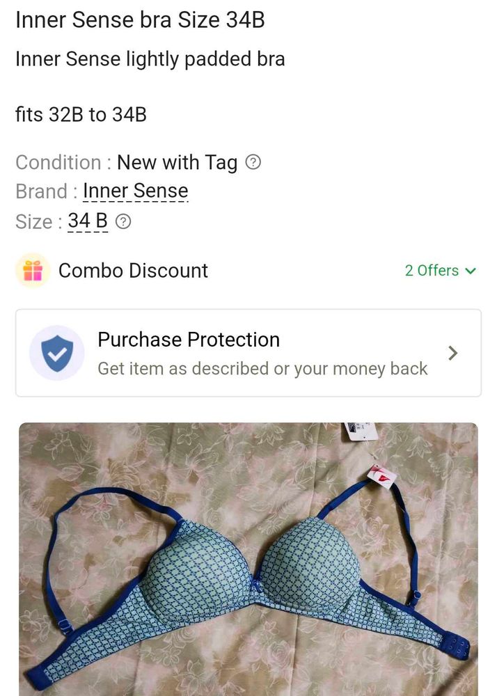 combo of 3 bras