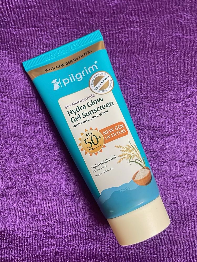 Pilgrim Hydra Glow Gel Sunscreen SPF 50