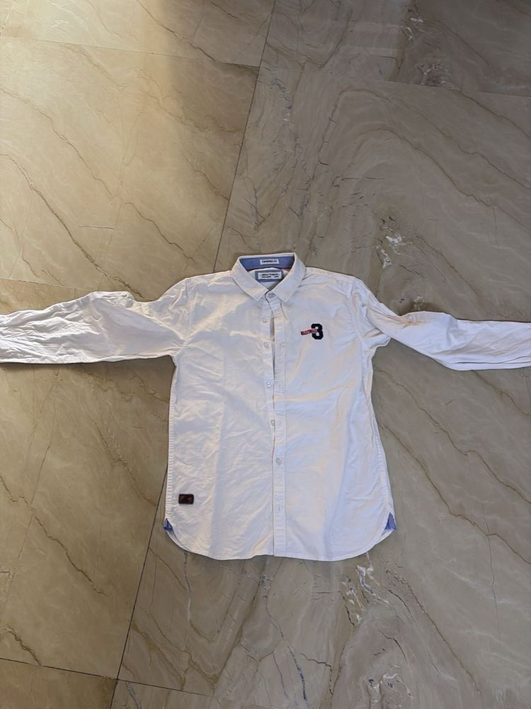 BOYS WHITE SHIRT