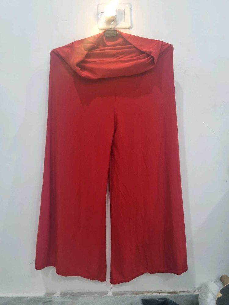 Red Palazzo Pants
