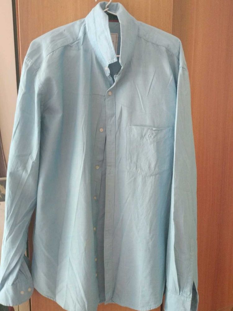 Light Blue Cotton Shirt