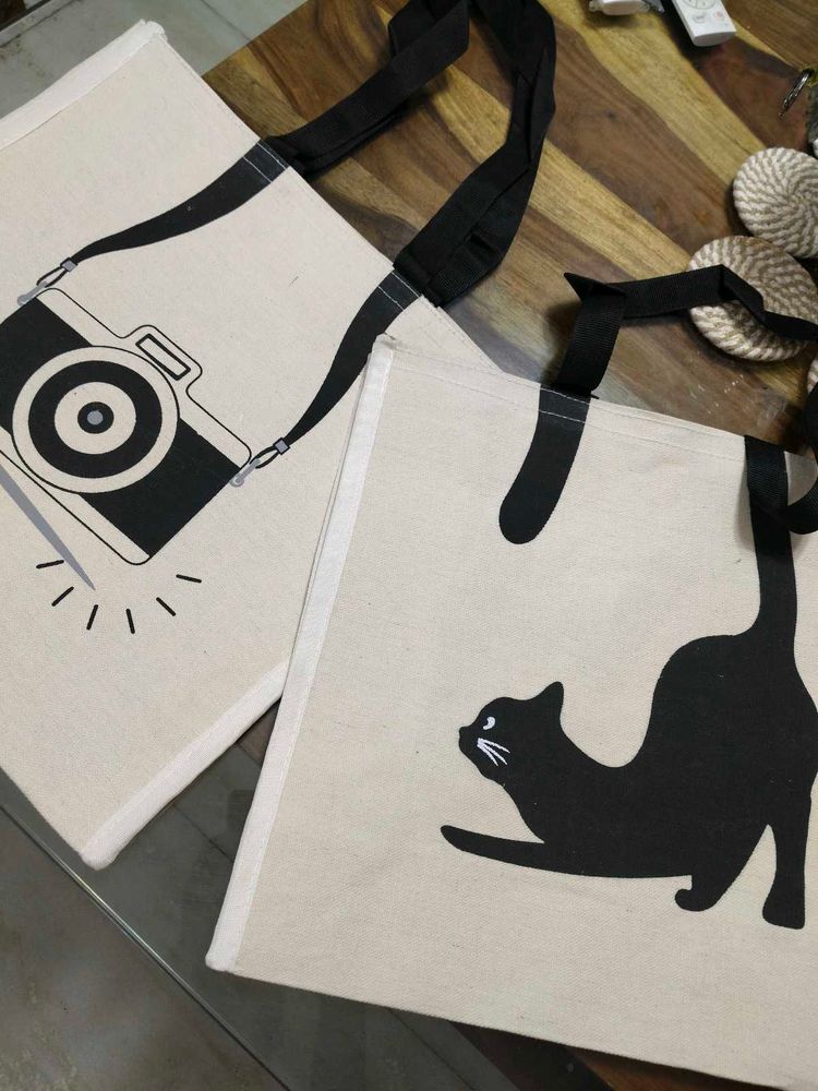 CANVAS TOTE/SHOPPING BAGS FOR WOMEN/GIRLS