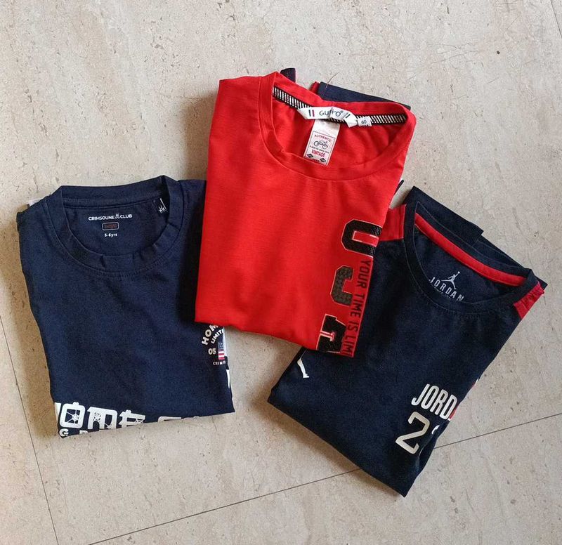 'Like New' Bundle of 3 Graphic T-Shirts