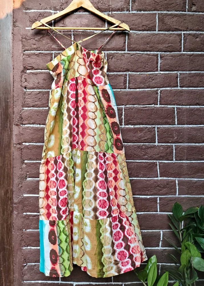 Bohemian Tiered Maxi Dress