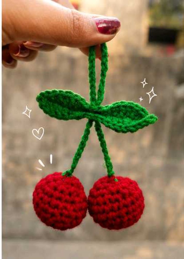 Handmade Crochet Hair Accessories &amp; Keychain 🌷