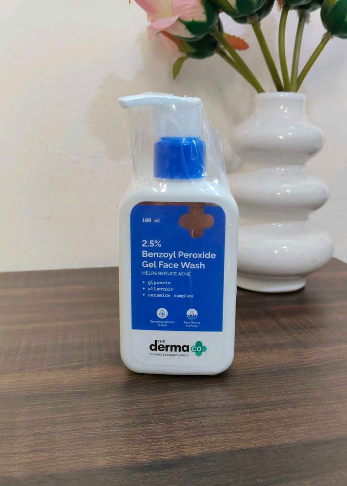 The Derma Co Benzoyl Peroxide Face Wash