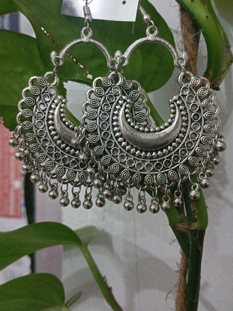 New Oxidised Earings