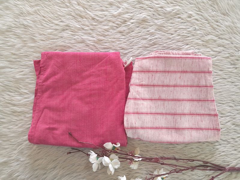 Aarika Pink Kurta &amp; Pant Set (Women)