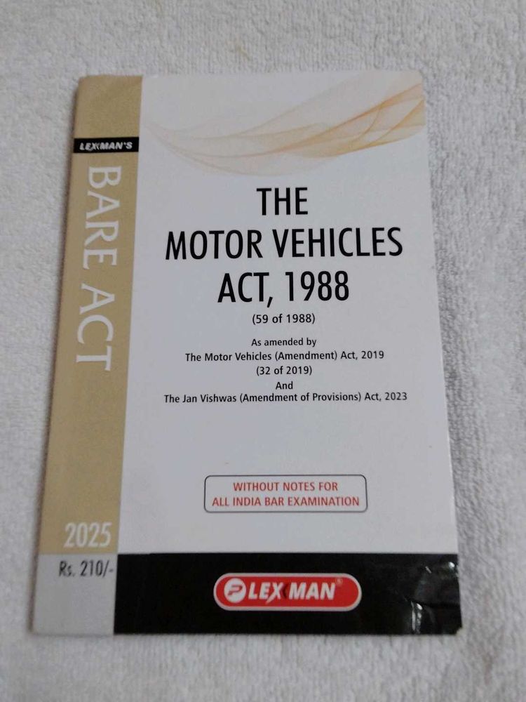 THE MOTOR VEHICLES ACT 1988