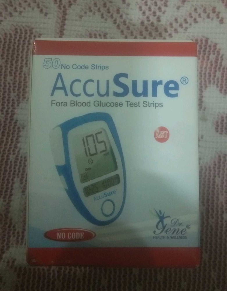 AccuSure Blood Glucose Test Strips NEGOTIATIONS AV