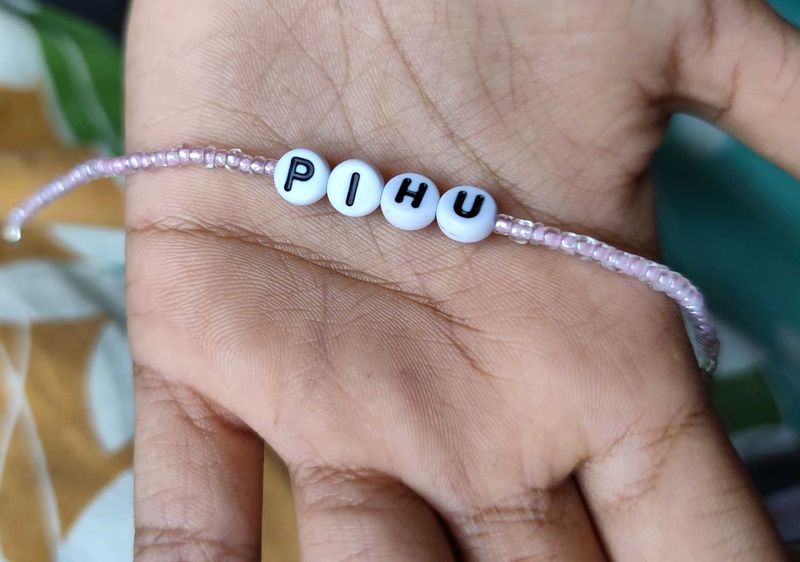 Personalized Beaded Friendship Bracelet