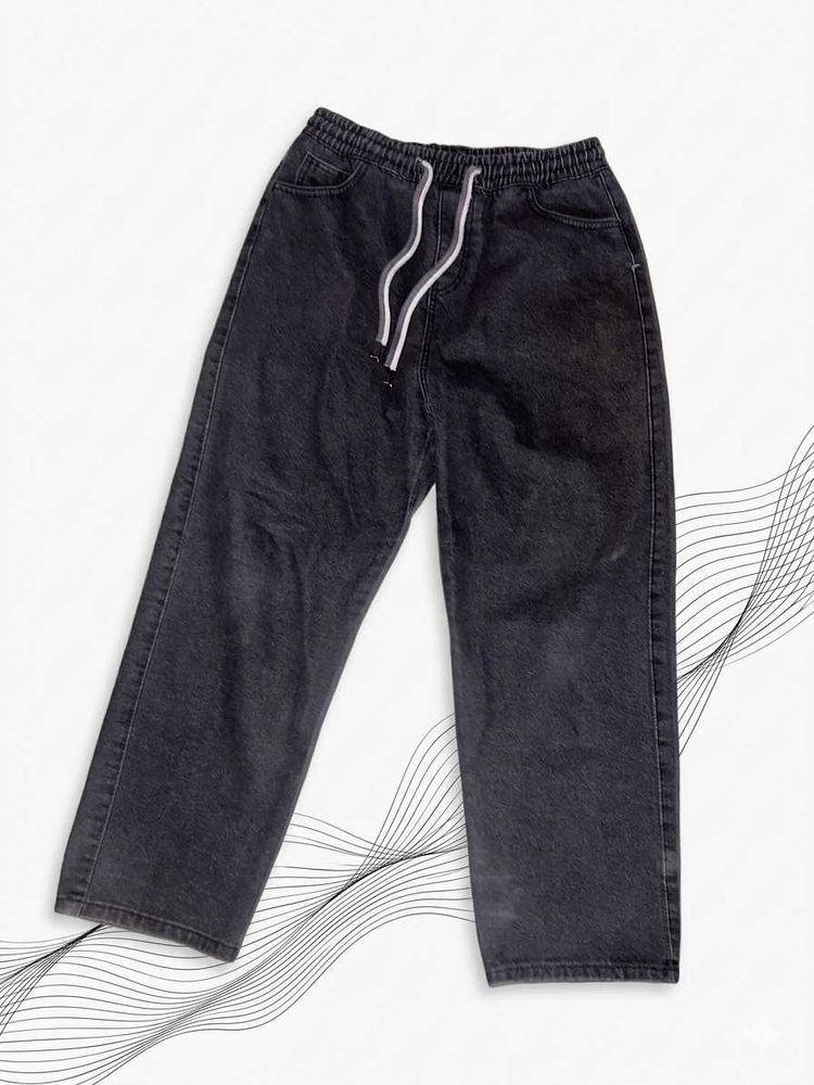 SALE⚠️- Loose Grey denim trousers/Pant