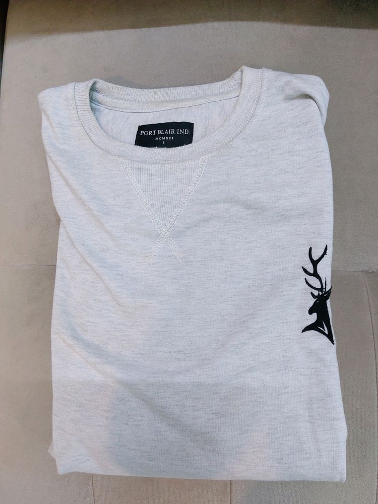 PORT BLAIR IND. Off White Sweatshirt