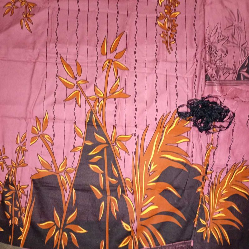 floral print dress material with 4 mtr l