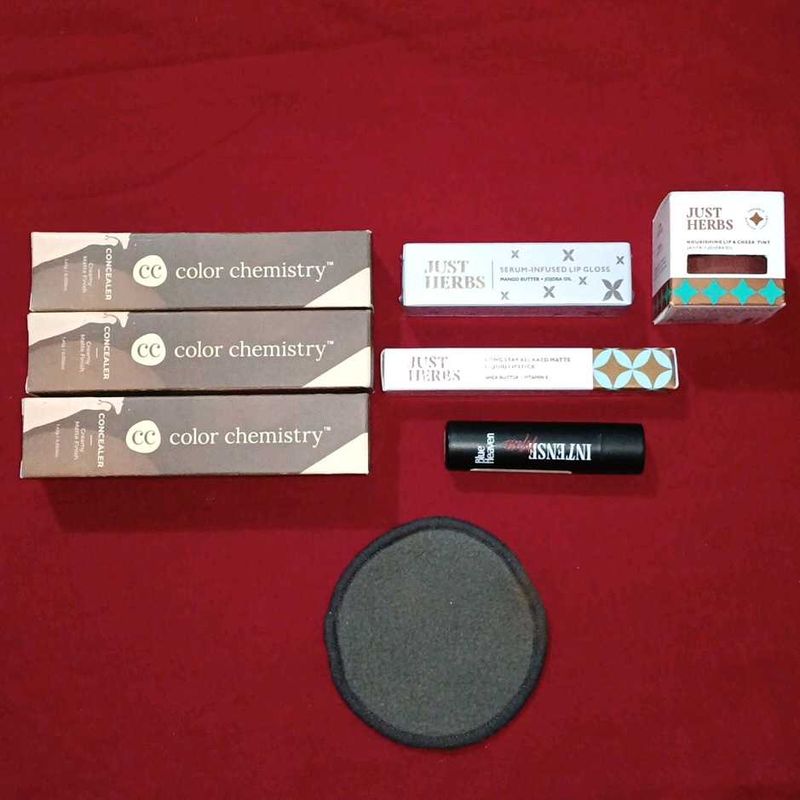 Color Chemistry &amp; Just Herbs Makeup Bundle