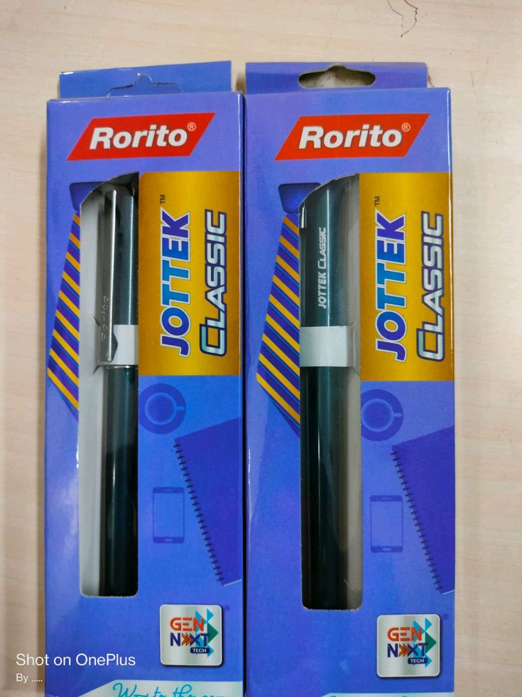 RORITO BALLPEN JOTTEK Classic  blue. (Pack Of 2 Pen)