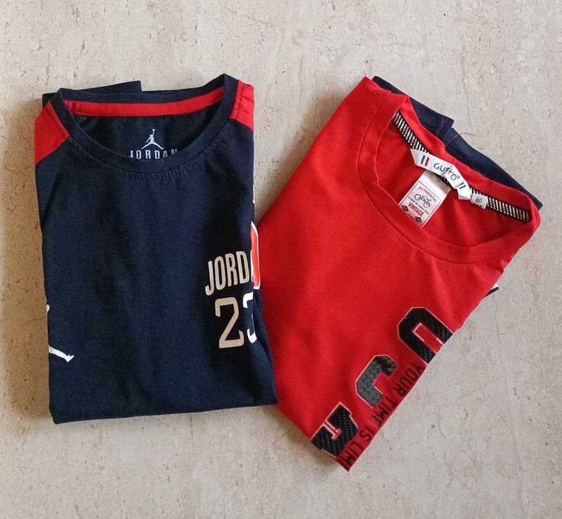 Bundle of Two T-Shirts - Jordan &amp; Red Graphic