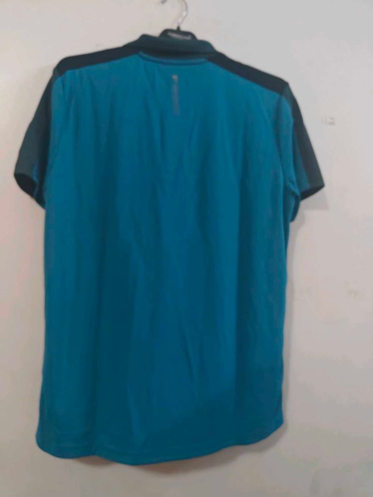 Men's Blue Polo T-Shirt,Activewear,M size