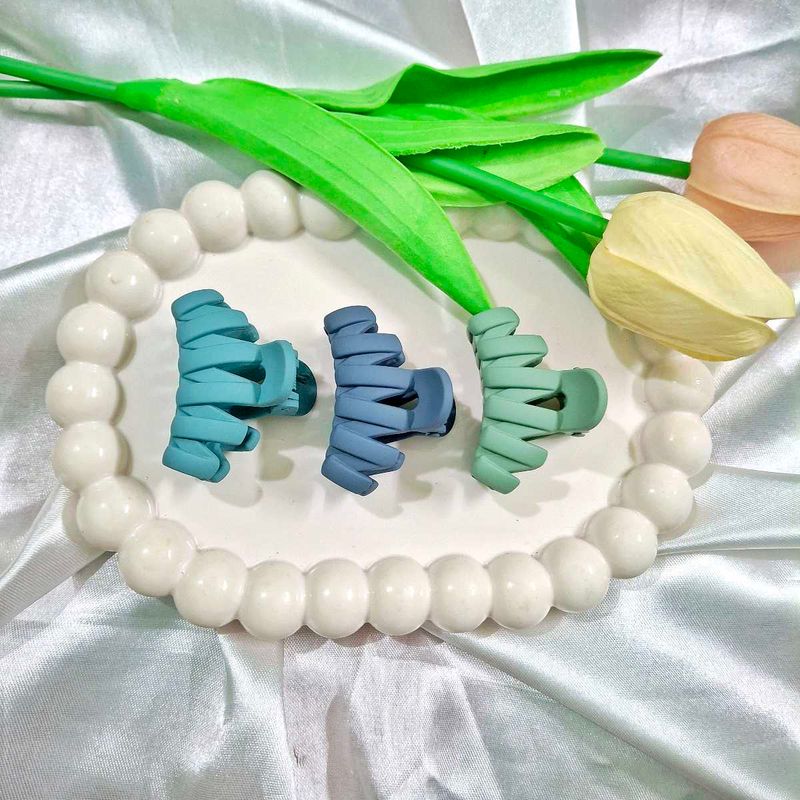 Set of 11 Cute Pastel Claw Clips