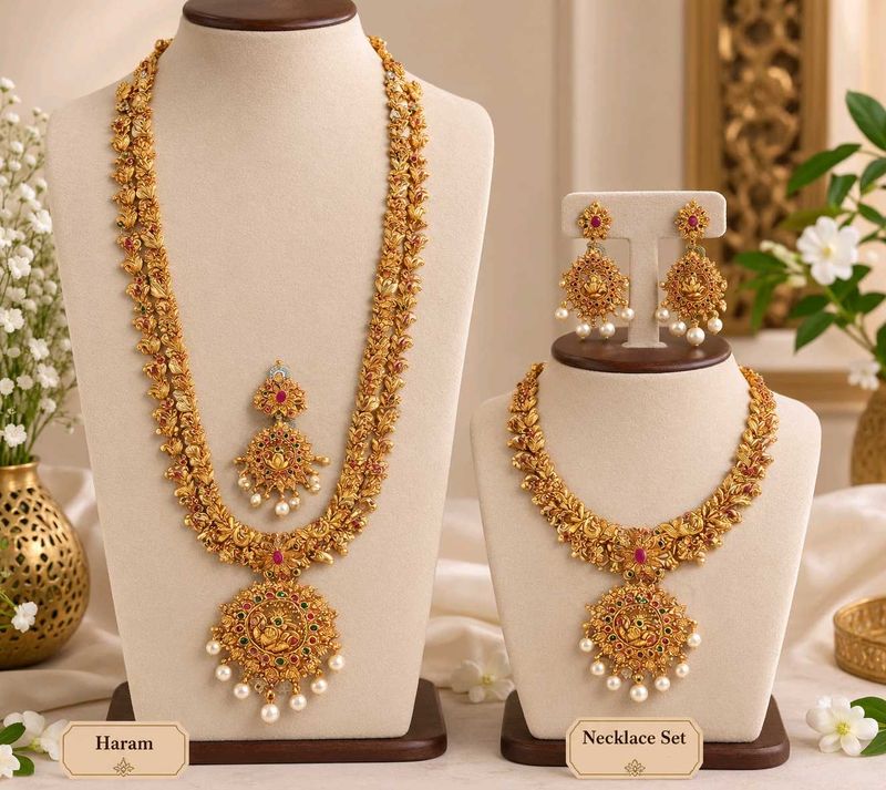 Exquisite Gold-Plated Necklace Set