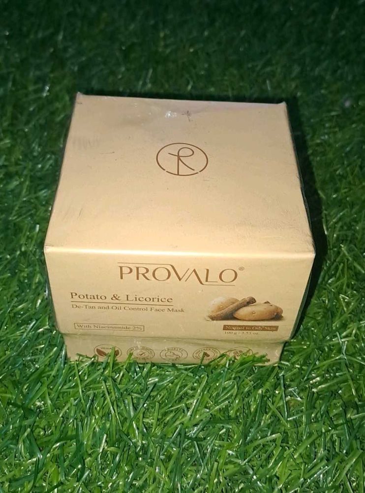 Provalo Potato &amp; Licorice Face Pack Mask