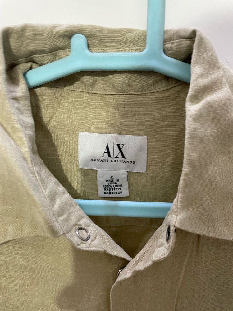 Armani Exchange Linen Shirt
