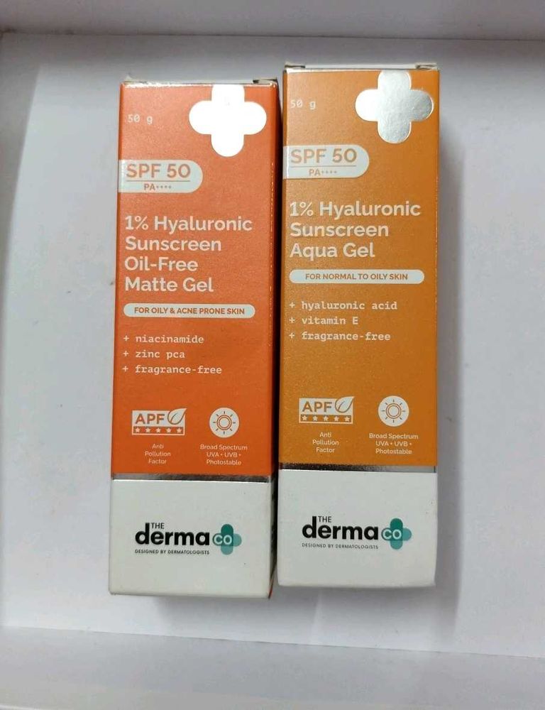 The Derma Co. Sunscreen SPF 50 Combo
