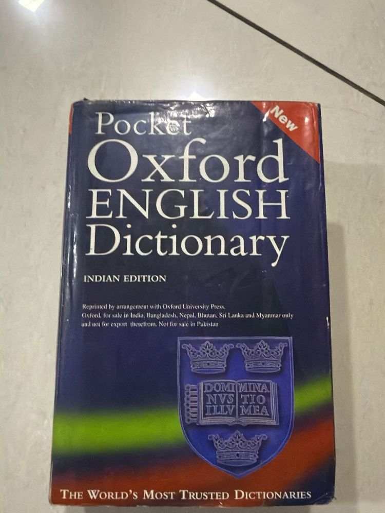 Pocket Oxford English Dictionary - Indian Edition