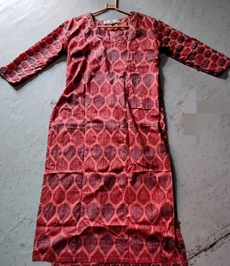 Elegant Printed Kurta  Fits L To Xxl