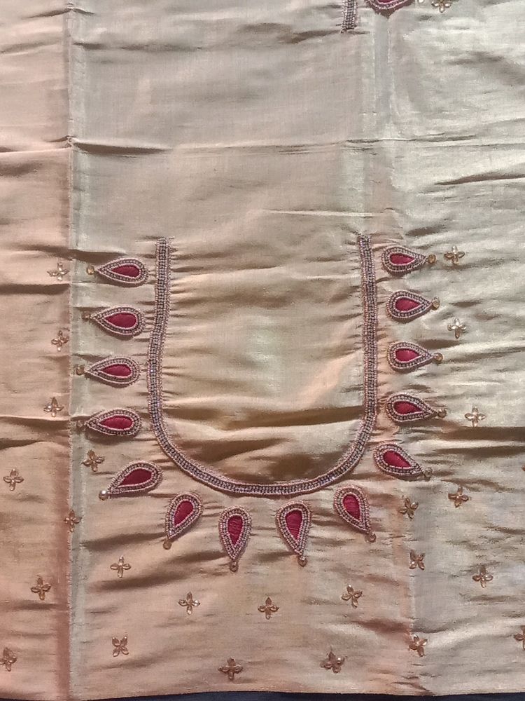Handmade Aari Embroidery Blouse For Woman's