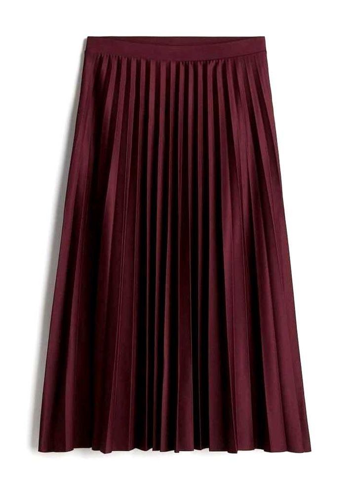 Elegant Pleated Midi Skirt