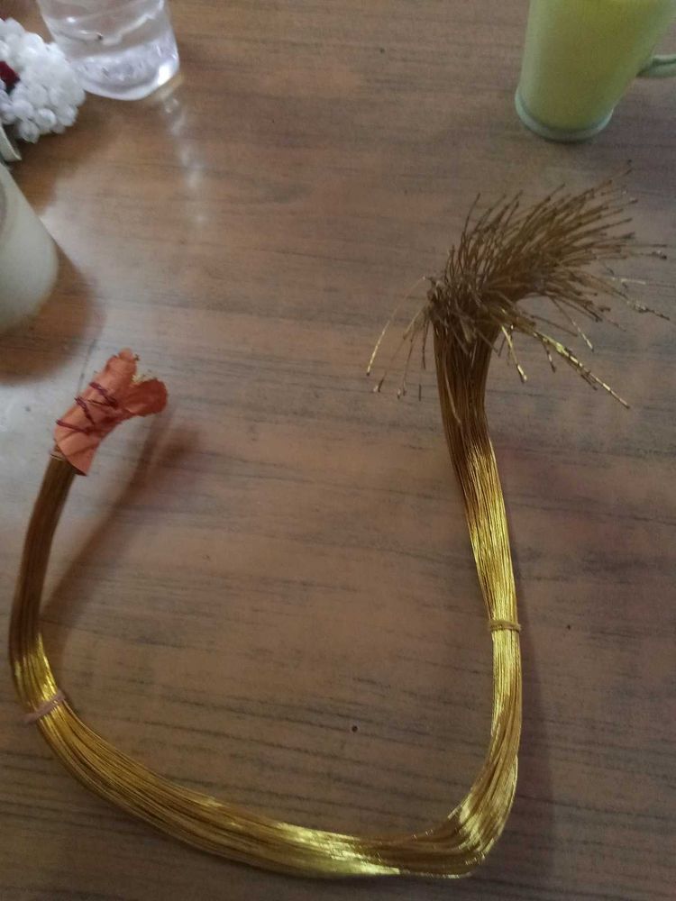 DIY Crafting Gold Wire