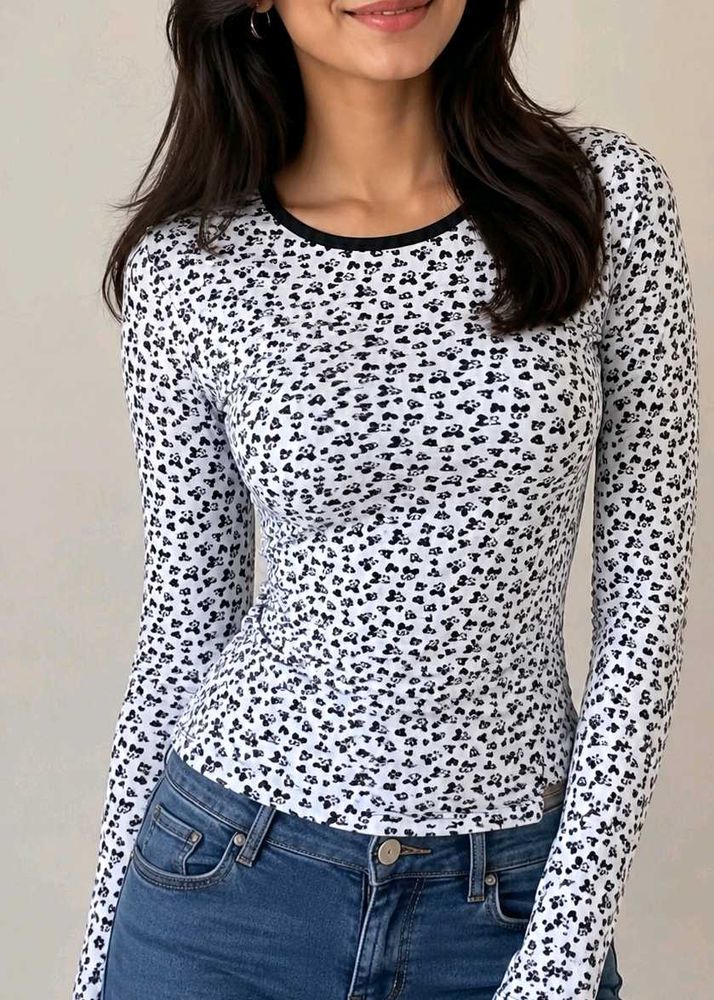 CUTE PRINTED TOP 🐼