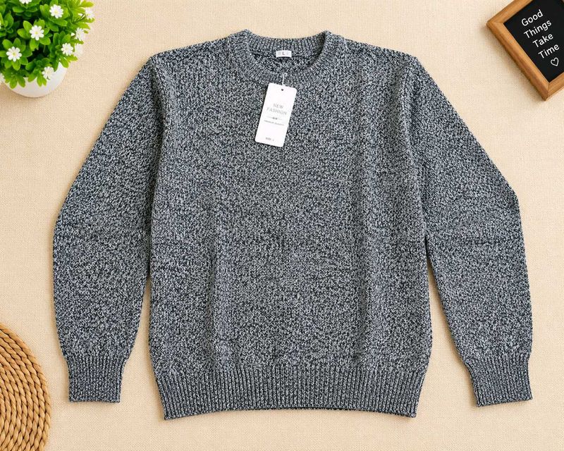 Cozy Marled Knit Sweater