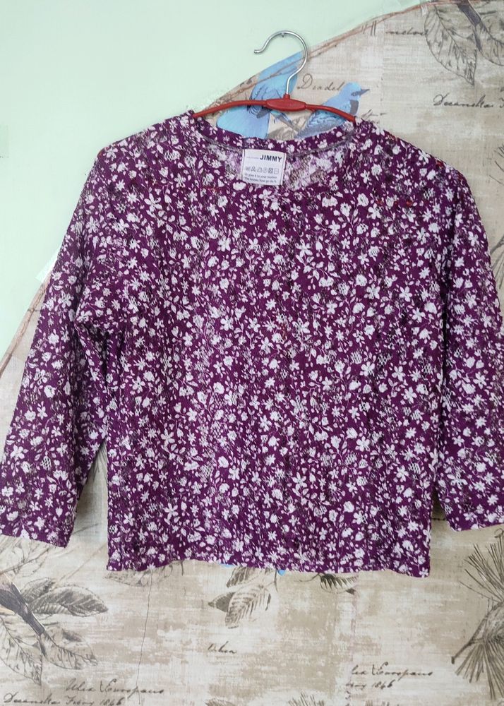 Floral Print Top