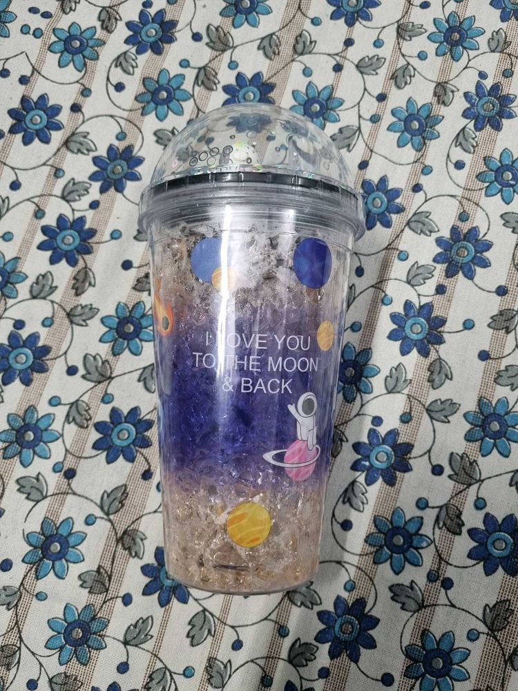 Space Themed Tumbler Cup