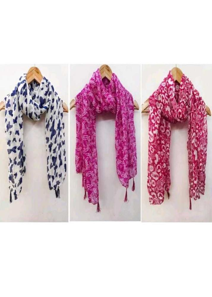 3 Beautiful Printed Scarves