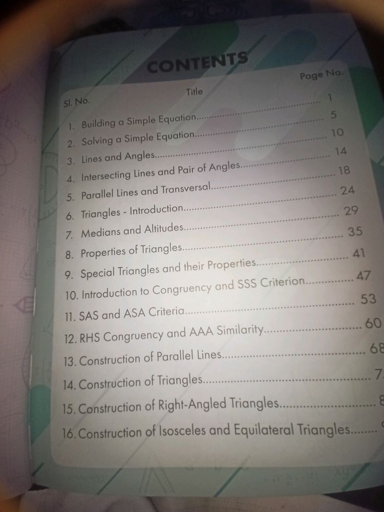 Learning Book For Class 7 Students Maths
