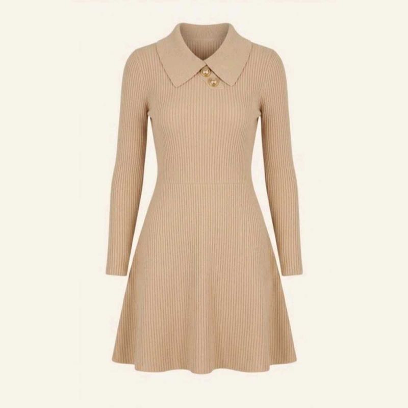 🌕Collar Winter Knit Dress🌕