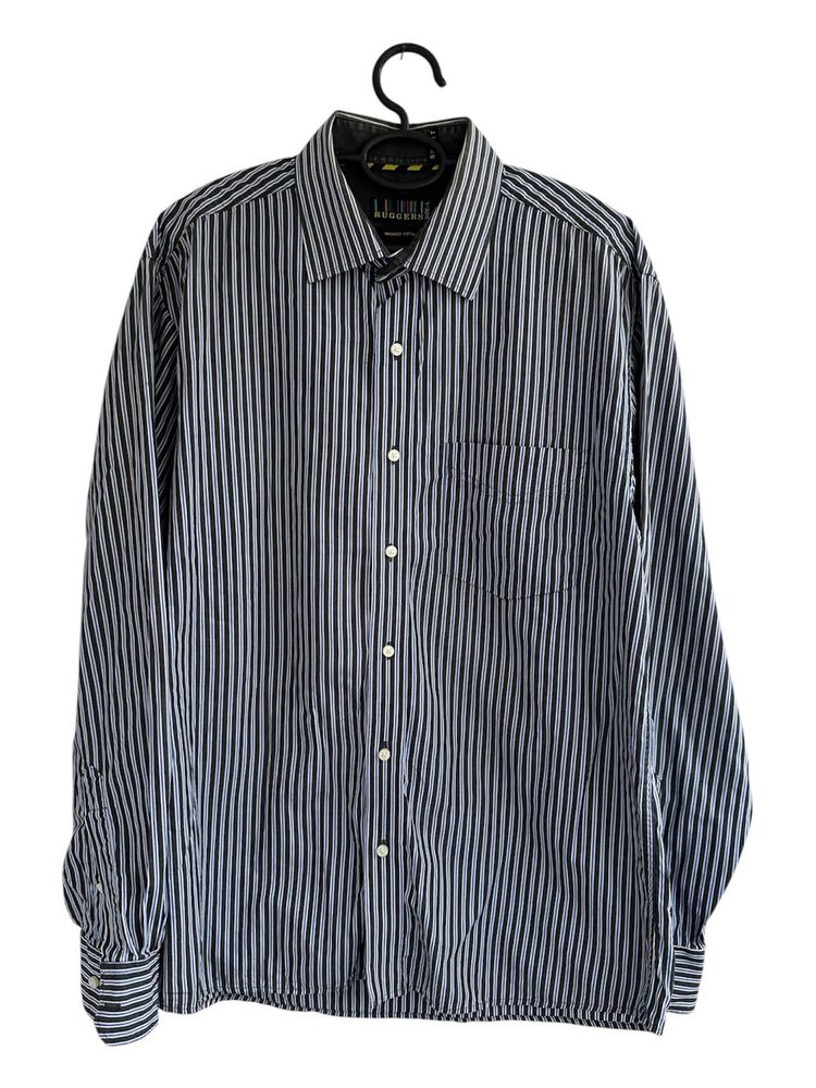 Classic Striped Men's Dress Shirt