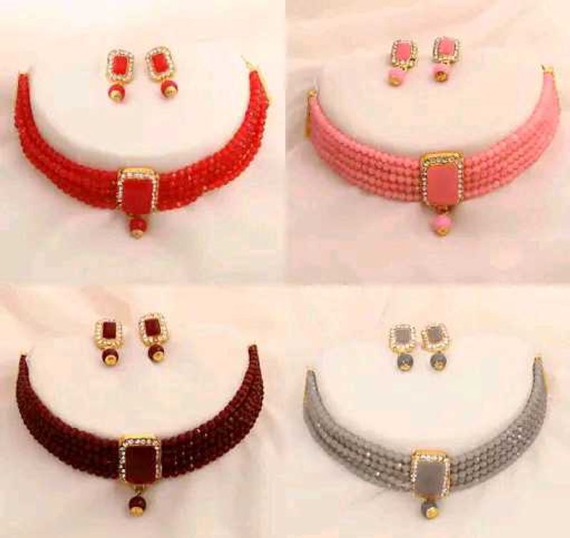 Combo  of 4 choker Set