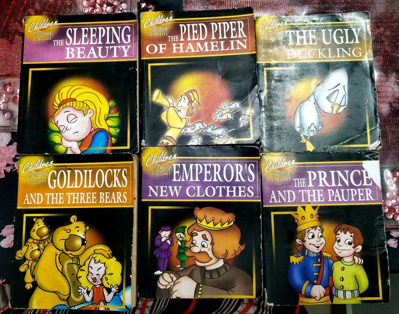 Vintage Children's Classics Book Set Fairytales