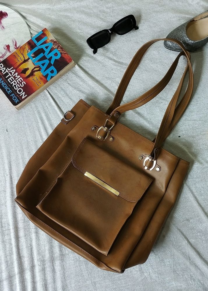 Brown Tote Bag🧸🪞