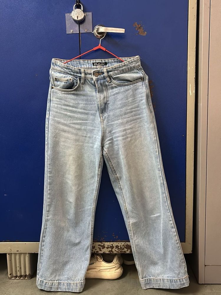 Light Wash Wide Leg Jeans